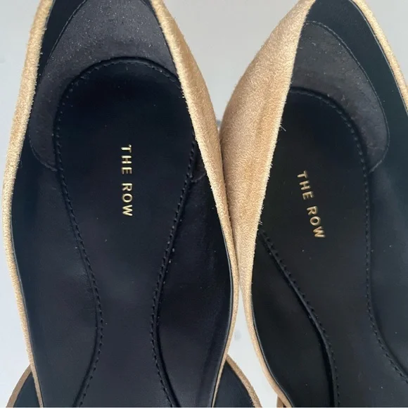 🔴SOLD🔴 THE ROW Gemma d'Orsay Ballet Flat- Trench 38 - Picture 8 of 11